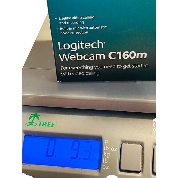 Logitech C160m Webcam VGA 1.3MP Photos Built-In Mic Manual Focus PC Video Callin - Picture 4 of 9
